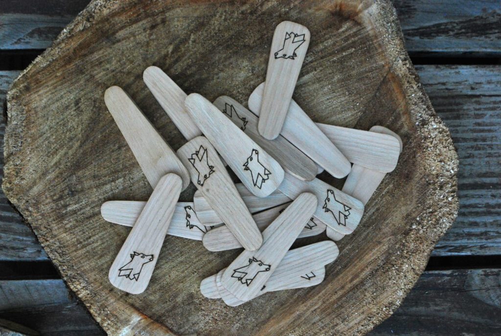 spatules bois LUPA'lis cosmétiques naturels bio français fabriqués artisanalement en Lozère