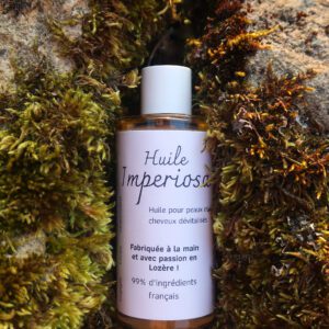 huile peau fragile cheveux dévitalisés Imperiosa LUPA'lis cosmétiques naturels bio français fabriqués artisanalement en Lozère