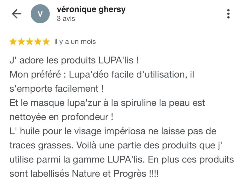 avis-lupaliscosmetique-cosmetiques-bio-nature-et-progres-naturel-vero